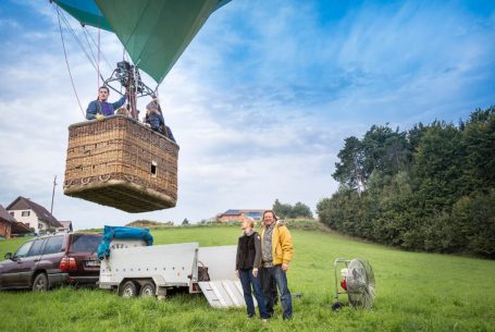 Ballonfahrt Südsteiermark - Start Golden Hill