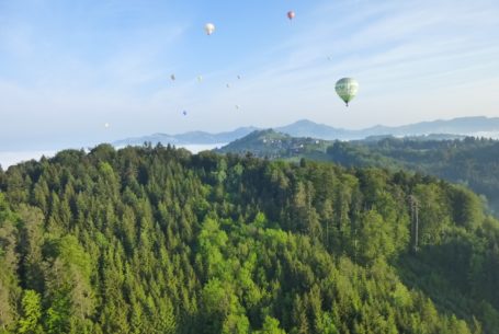 Ballonfahrt Südsteiermark - Start Golden Hill