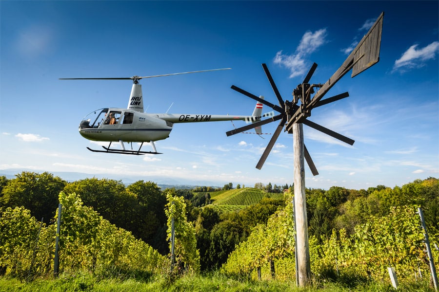 Helikopter Rundflug Südsteiermark