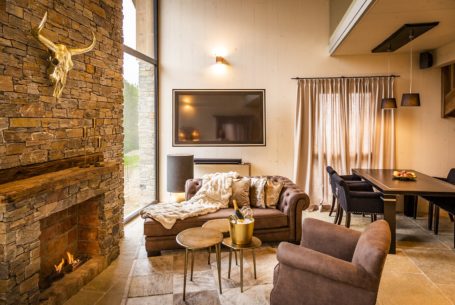 Chalet Goldfuchs mit Kamin