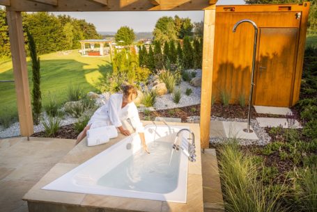 Chalet Rotfuchs - Outdoor-Badewanne