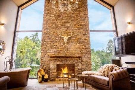 Chalet Goldfuchs mit Kamin