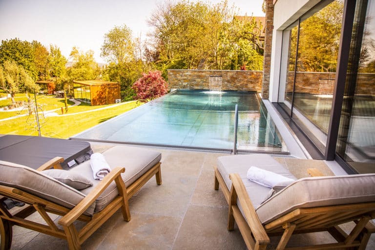 Chalet Steppenfuchs mit Infinity Pool