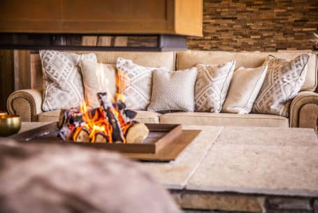 Premium Chalet Steppenfuchs mit Kamin