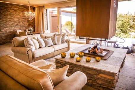 Premium Chalet Steppenfuchs mit Kamin