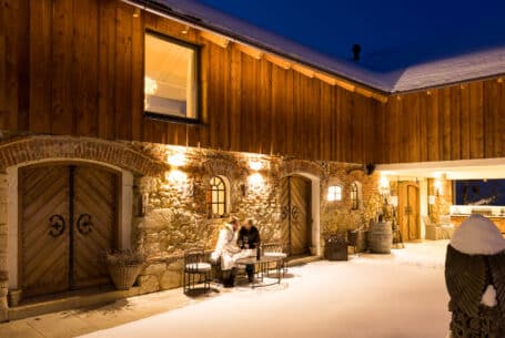 Das Loft - Innenhof - Winter