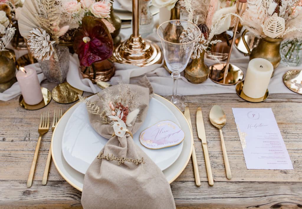 Hochzeitsfeier Golden Hill