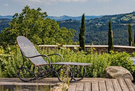 Wellness mit Ausblick auf die Weinberge