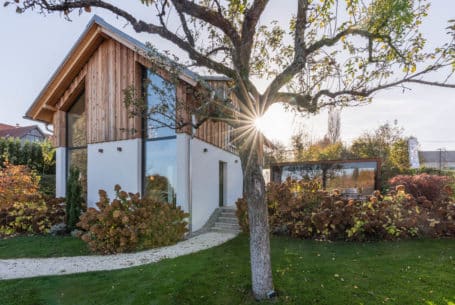 Chalet Polarfuchs im Herbst