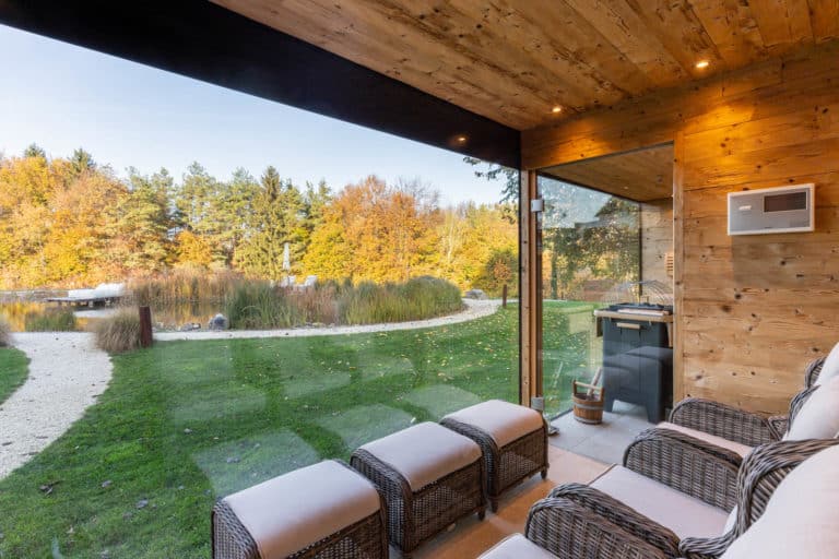 Chalet Rotfuchs – Sauna mit Ausblick