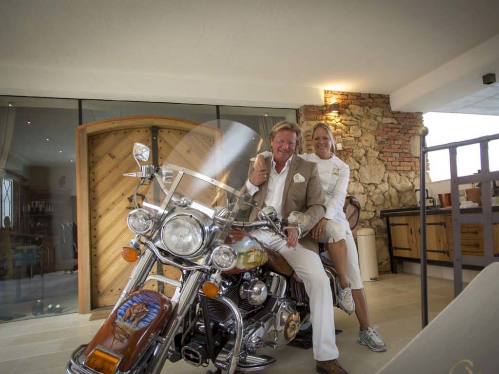 Gastgeber Barbara und Andreas Reinisch