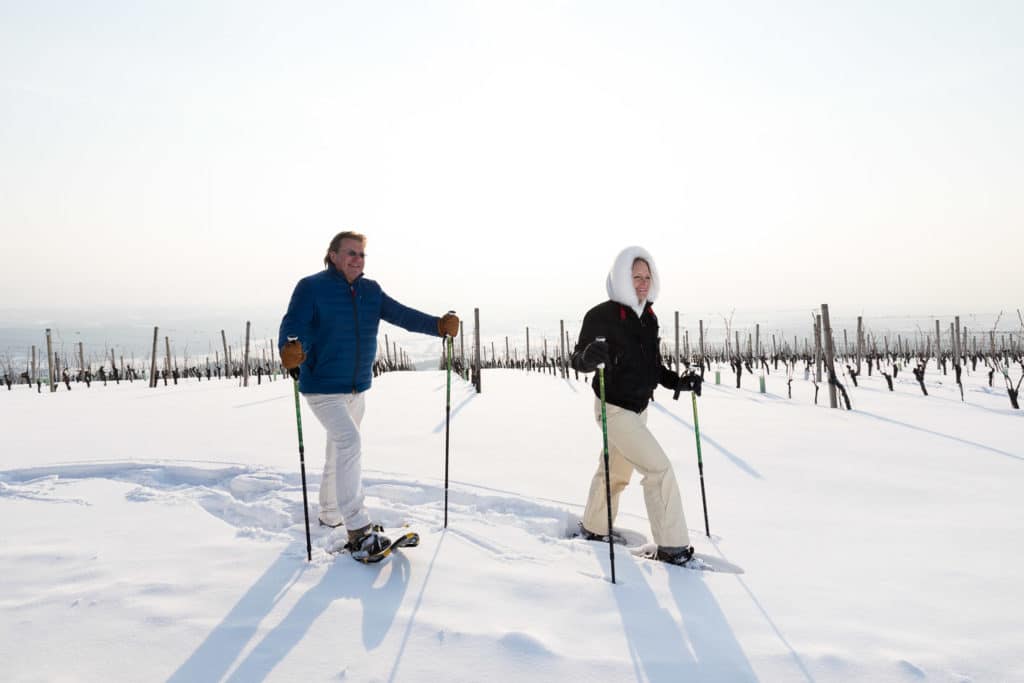 Schneeschuhwandern in der Südsteiermark