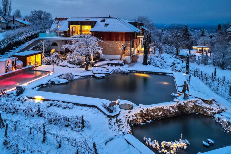 Panorama Loft und Wellnessoase im Winter