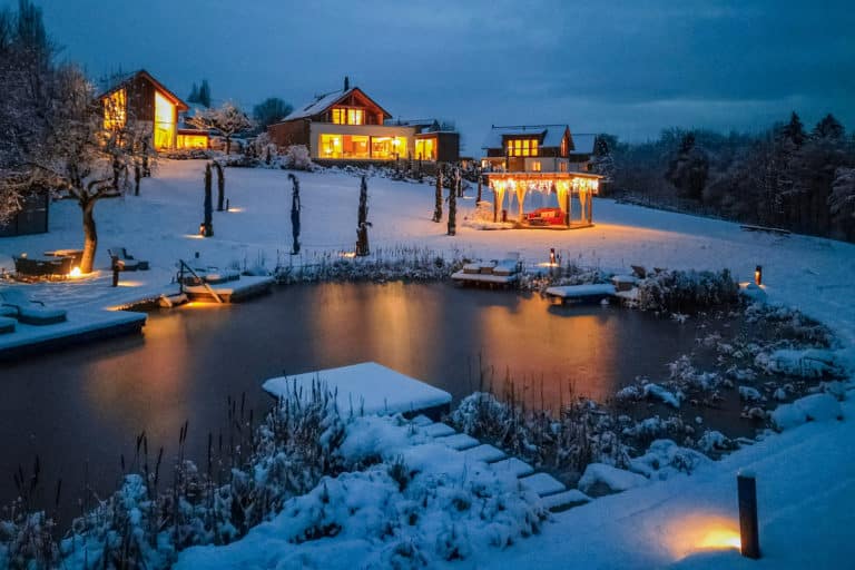 Winteridylle am Golden Hill