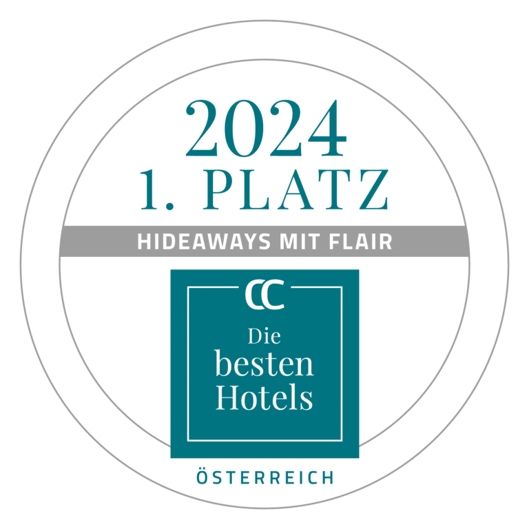 Connoisseur Circle Award 2024 – 1. Platz in der Kategorie Hideaways