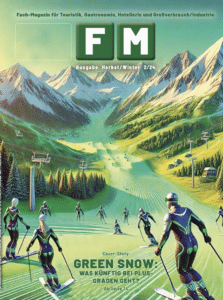 FM Magazin Winter 2024 mit dem Thema Green Snow auf der Titelseite